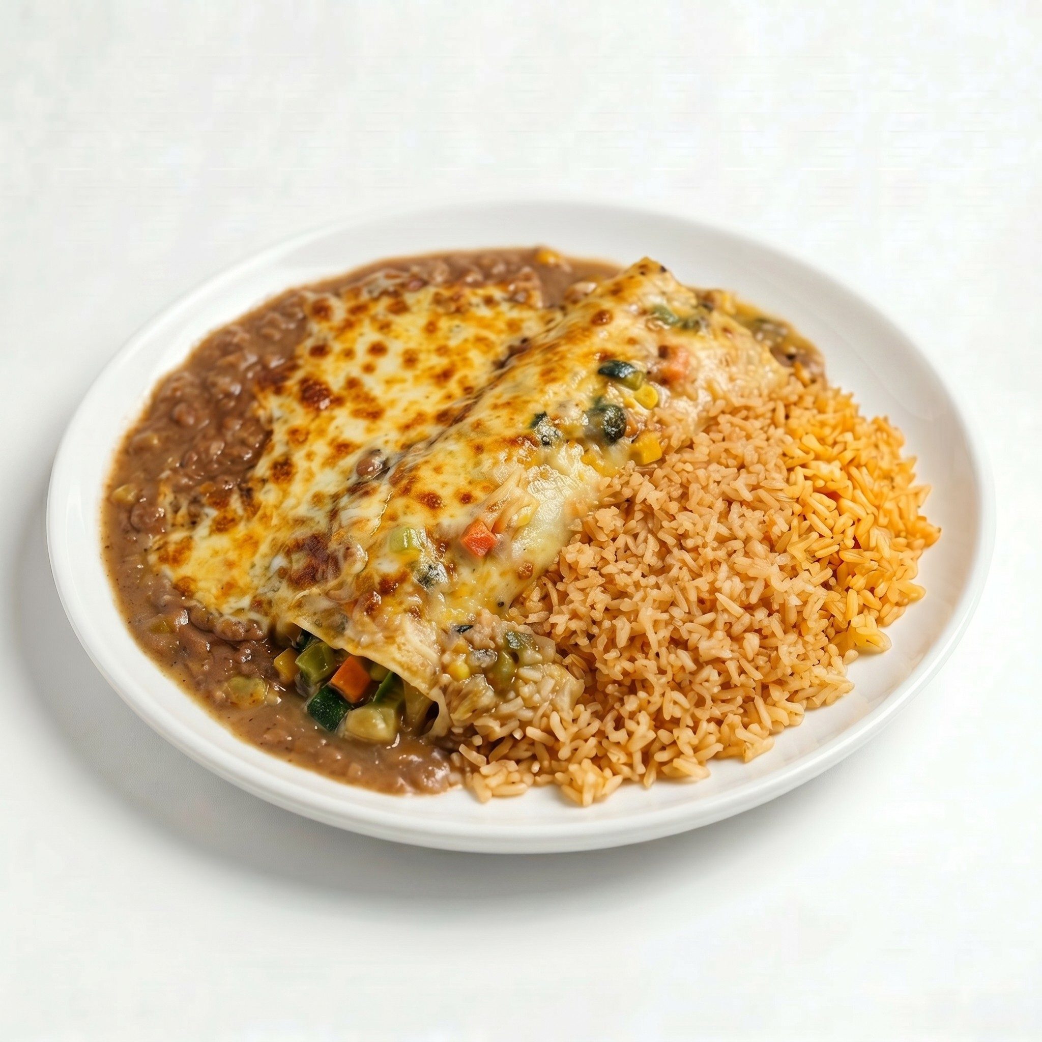 Vegetarian Burrito.